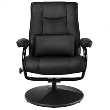 Load image into Gallery viewer, Recliner Chair Swivel Armchair Lounge-Black