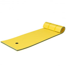 Load image into Gallery viewer, 3-layer Tear-resistant Relaxing Foam Floating Pad-Yellow