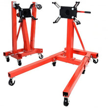 Load image into Gallery viewer, 2000 lb Motor Stand Engine Hoist Truck Folding Shop Jack