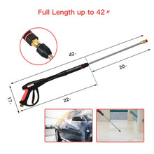 Load image into Gallery viewer, 4000 PSI Pressure Washer Gun with 20-Inch Extension Wand Lance