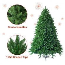 Load image into Gallery viewer, 6 Ft Unlit Artificial Christmas Tree with 1250 Branch Tips