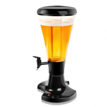 Load image into Gallery viewer, 3L Draft Beer Tower Dispenser with LED Lights