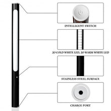 Load image into Gallery viewer, 40 LED Closet Portable USB Rechargeable Wardrobe Lamp-Black