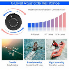 Load image into Gallery viewer, Foldable Rowing 10-Level Tension Resistance System Machine