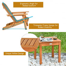 Load image into Gallery viewer, 3 PCS Adirondack Chair Set w/ Widened Armrest