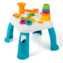 Load image into Gallery viewer, 2 in 1 Early Education Toy Toddler Learning Table-Blue