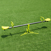 Load image into Gallery viewer, Kids Seesaw Swivel Children Teeter Totter Outdoor Play Set for 2 Children