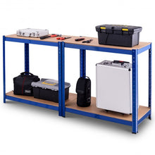 Load image into Gallery viewer, 32" x 63" Adjustable 4-layer 1600 lbs Capacity Tool Shelf