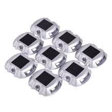 Load image into Gallery viewer, 8 Pack Road Driveway Pathway Ground Solar Power LED Lights