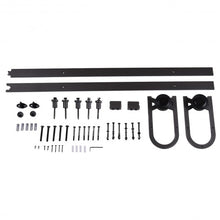 Load image into Gallery viewer, 6Ft Steel Sliding Barn Wood Door Hardware Set