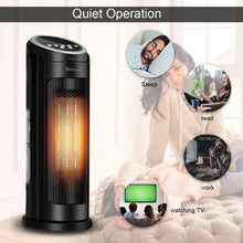 Load image into Gallery viewer, 1500 W LED Portable Oscillating PTC Ceramic Space Heater