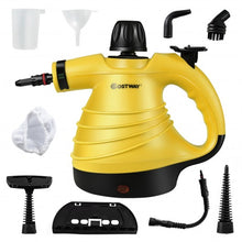 Load image into Gallery viewer, 1050W Portable Multipurpose Pressurized Handheld Steam Cleaner-Yellow