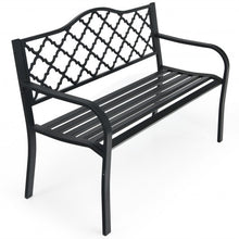 Load image into Gallery viewer, 50" Patio Garden Bench Loveseats