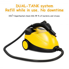 Load image into Gallery viewer, 2000W Multi-Purpose Steam Cleaner with Dual Tank System