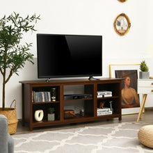 Load image into Gallery viewer, 2-Tier Entertainment Media Console Center-Coffee