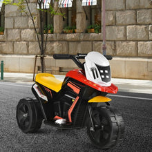 Load image into Gallery viewer, 6V 3-Wheel Electric Ride-On Toy Motorcycle Trike with Music and Horn