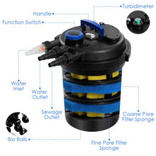 Load image into Gallery viewer, 4000GAL Pond Pressure Bio Filter with Light
