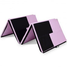 Load image into Gallery viewer, 4' x 10' x 2" Gymnastics Mat Folding Portable Exercise Aerobics Exercise Mat