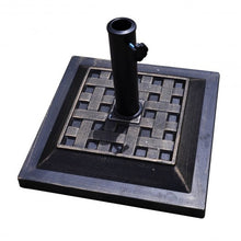 Load image into Gallery viewer, 17.5" Heavy Duty Square Umbrella Base Stand