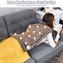 Load image into Gallery viewer, 25 x 32" Electric Heating Pad w/ 6 Temperature Settings