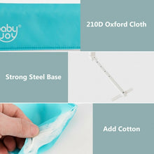 Load image into Gallery viewer, 69" Breathable Baby Toddlers Bed Rail Guard Safety Swing Down-Blue