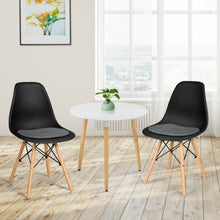 Load image into Gallery viewer, 2Pcs Dining Chair Mid Century Modern DSW Chair Furniture-Black