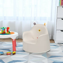 Load image into Gallery viewer, Kids Cartoon Sofa Seat Toddler Children Armchair Couch-White