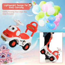 Load image into Gallery viewer, 3-in-1 Baby Walker Sliding Pushing Car w/ Sound-Orange