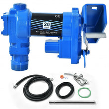 Load image into Gallery viewer, Gasoline Fuel Transfer Pump 12 Volt DC 20GPM Gas Diesel Kerosene Nozzle Kit