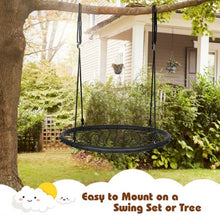 Load image into Gallery viewer, 40'' Spider Web Tree Swing Set-Black