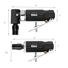 Load image into Gallery viewer, 2 Pcs 1/4" Straight and Right Angled Air Die Grinder