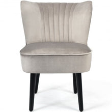 Load image into Gallery viewer, Set of 2 Armless Upholstered Leisure Accent Chair-Brown