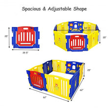 Load image into Gallery viewer, Baby Playpen Kids 8 Panel Safety Play Center Yard