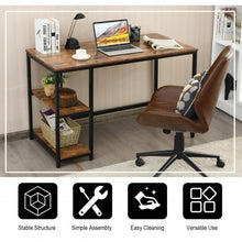 Load image into Gallery viewer, 47"/55" Computer Desk Office Study Table Workstation Home w/Adjustable Shelf-M