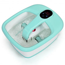 Load image into Gallery viewer, Portable Electric Automatic Roller Foot Bath Massager-Green