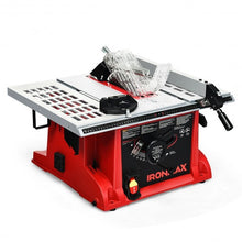 Load image into Gallery viewer, 10" Aluminum Tabletop Table Saw Electric Cutting Machine