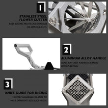 Load image into Gallery viewer, Potato French Fry Fruit Vegetable Slicer with 4 Blades