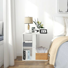 Load image into Gallery viewer, 3-tier Side Table with Storage Shelf