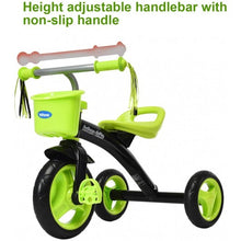 Load image into Gallery viewer, Kids Tricycle Rider with Adjustable Seat-Green