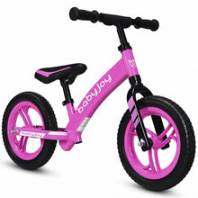 Load image into Gallery viewer, 12" Kids No-Pedal Balance Bike with Adjustable Seat-Pink