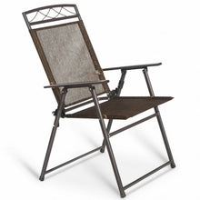 Load image into Gallery viewer, Set of 4 Outdoor Folding Sling Chairs