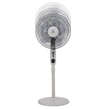 Load image into Gallery viewer, 15" 5 Blades 3 Mode Height Adjustable Remote Control Pedestal Fan