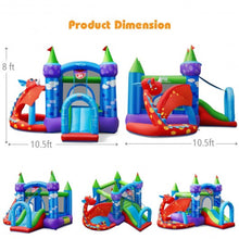 Load image into Gallery viewer, Kids Inflatable Bounce House Dragon Jumping Slide Bouncer Castle