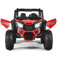 Load image into Gallery viewer, 12 V Electric Kids Ride-On Car 2-Seater SUV Off-Road UTV with Remote-Red