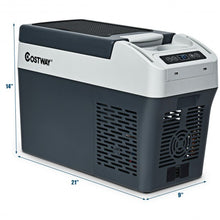 Load image into Gallery viewer, 13 Quart Portable Electric Car Camping Cooler