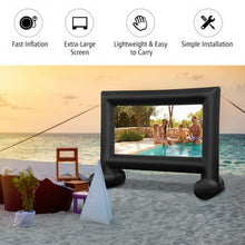 Load image into Gallery viewer, Inflatable Outdoor Movie Projector Screen with Blower-16'
