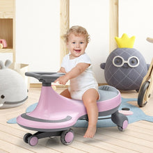 Load image into Gallery viewer, Wiggle Car Ride-on Toy with Flashing Wheels-Pink