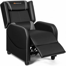 Load image into Gallery viewer, Home Massage Gaming Recliner Chair-Gray