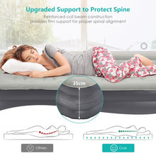 Load image into Gallery viewer, Portable Fast Inflation Air Bed with Built-in Pump for Home Camping