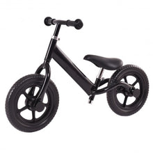 Load image into Gallery viewer, 12" Balance Kids No-Pedal Learning Bicycle Black/Pink-Black